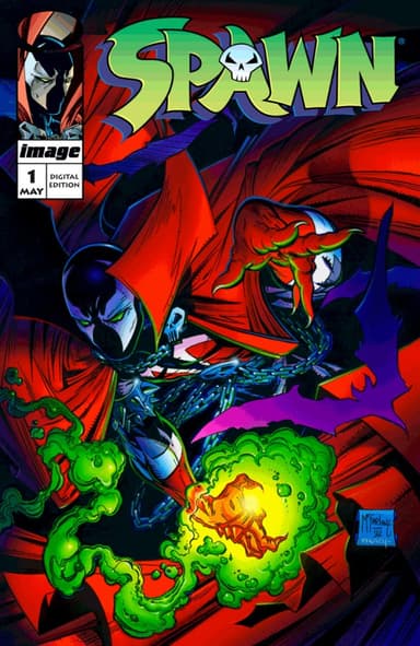 Spawn Comic Cover